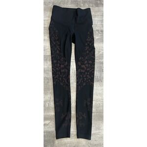 Lululemon Mapped Out HR Tight‎ Leggings 28" Camo Black Brick Size 6